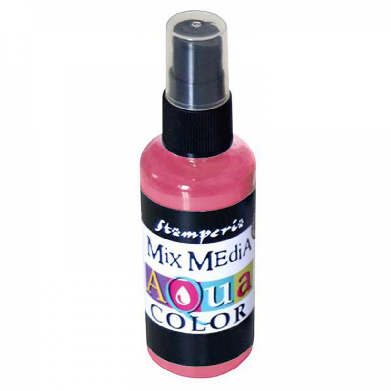 Farba na vodnej báze v spreji ( Aquacolor spray ) je netoxická, určená na všetky porézne materiály ako napr. papier, drevo,...Nie je vhodná na sklo a g