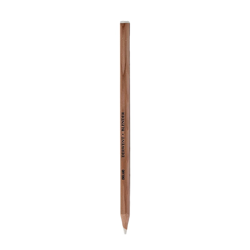 Derwent blender v ceruzke je must-have pre každého kresliča. Je to drevená ceruzka s bezfarebným médiom, ktoré umožňuje vytvárať jemné prechody medz