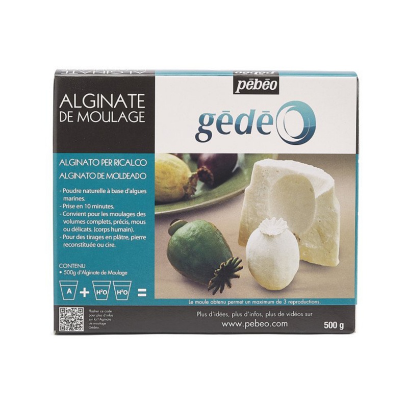 Gédéo modelovací alginát značky Pébéo je produkt založený na morských riasach, pomocou ktorého 