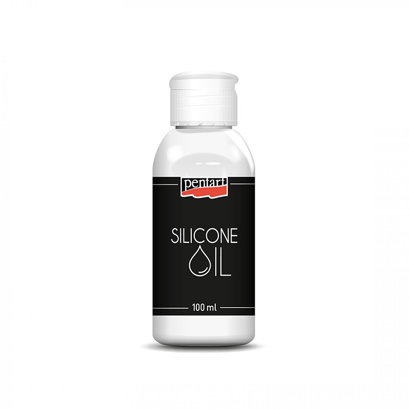 Silikónový olej (Silicone oil) je olej, ktorý sa používa pri technike pouring alebo liatí akrylových farieb. Zabezpečuje vytvorenie buniek alebo čipky 