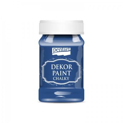 Dekor Paint Soft 100 ml, oceľová modrá