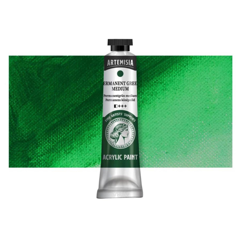 Akrylové farby Artemisia poskytujú živé farby profesionálnej kvality vďaka vysokému obsahu pigmentov. Rôzne odtiene sa dobre miešajú, čo umožňuje v