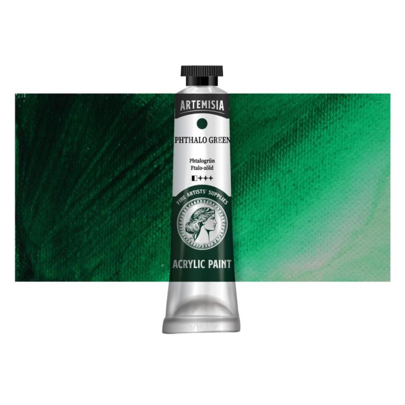 Akrylové farby Artemisia poskytujú živé farby profesionálnej kvality vďaka vysokému obsahu pigmentov. Rôzne odtiene sa dobre miešajú, čo umožňuje v