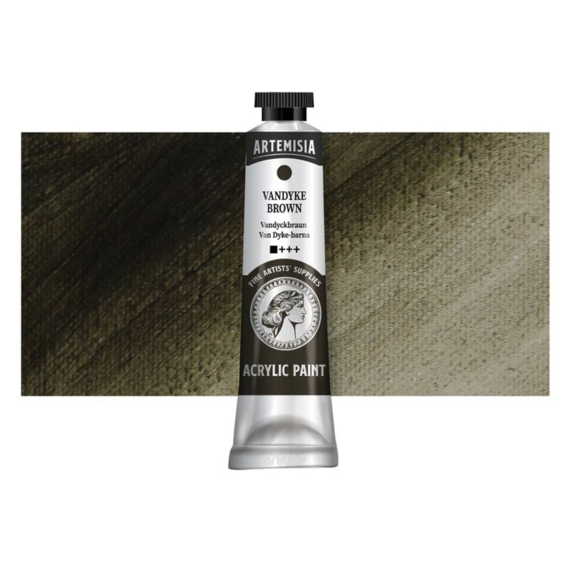 Akrylové farby Artemisia poskytujú živé farby profesionálnej kvality vďaka vysokému obsahu pigmentov. Rôzne odtiene sa dobre miešajú, čo umožňuje v