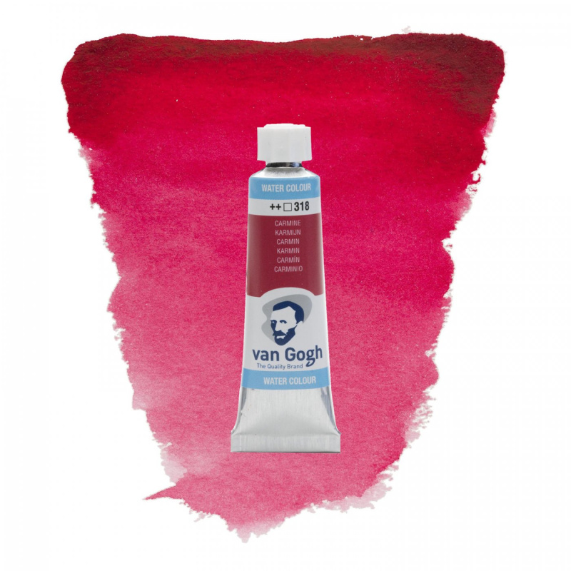 Akvarelová farba Van Gogh od holandského výrobcu Royal Talens v kovovej tube s objemom 10 ml sú brilantné akvarelové farby vhodné ako pre študentov, tak