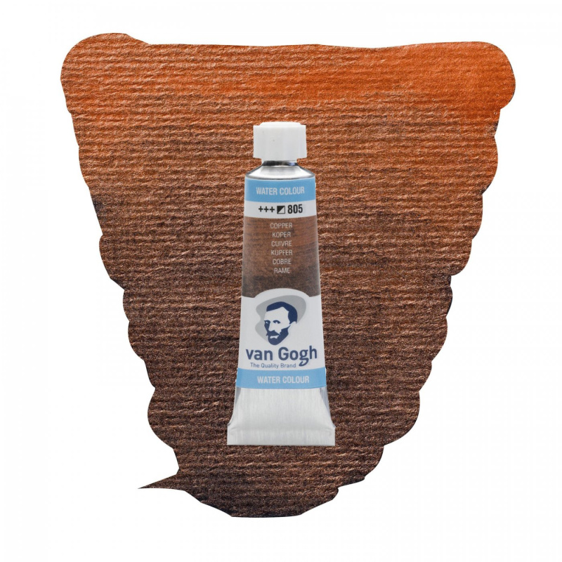 Akvarelová farba Van Gogh od holandského výrobcu Royal Talens v kovovej tube s objemom 10 ml sú brilantné akvarelové farby vhodné ako pre študentov, tak