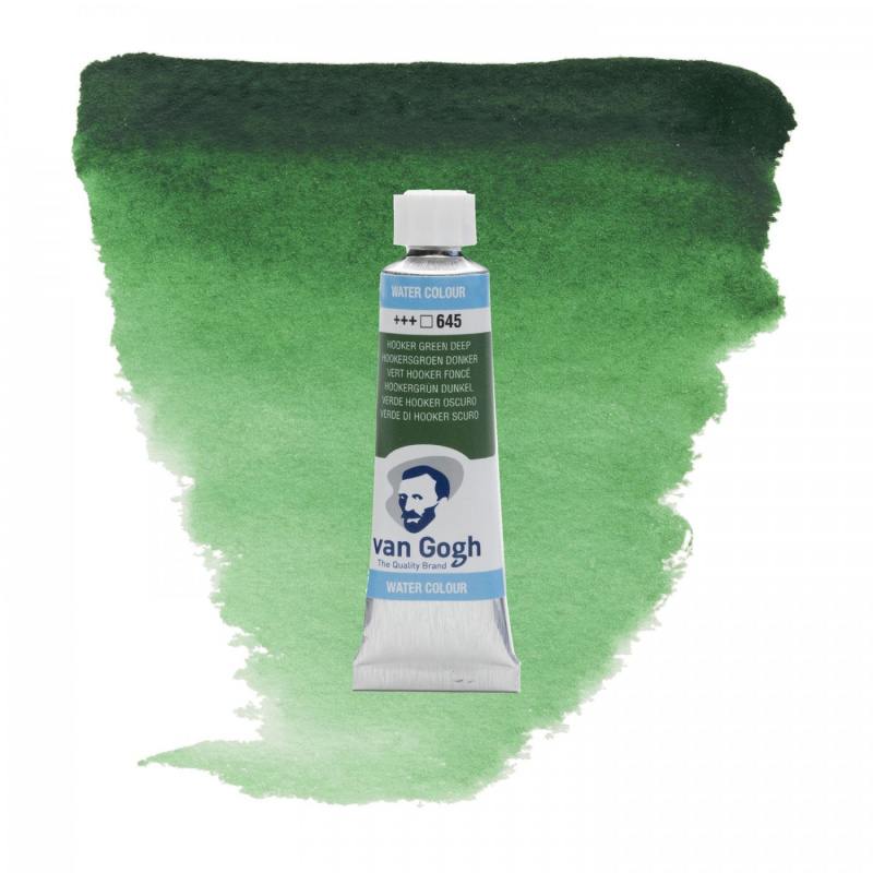Akvarelová farba Van Gogh od holandského výrobcu Royal Talens v kovovej tube s objemom 10 ml sú brilantné akvarelové farby vhodné ako pre študentov, tak