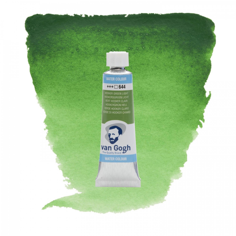 Akvarelová farba Van Gogh od holandského výrobcu Royal Talens v kovovej tube s objemom 10 ml sú brilantné akvarelové farby vhodné ako pre študentov, tak