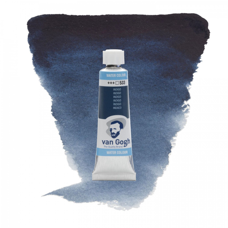 Akvarelová farba Van Gogh od holandského výrobcu Royal Talens v kovovej tube s objemom 10 ml sú brilantné akvarelové farby vhodné ako pre študentov, tak