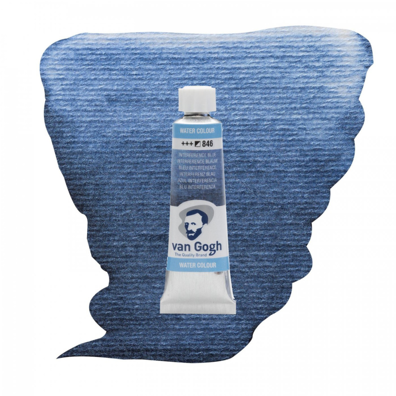 Akvarelová farba Van Gogh od holandského výrobcu Royal Talens v kovovej tube s objemom 10 ml sú brilantné akvarelové farby vhodné ako pre študentov, tak