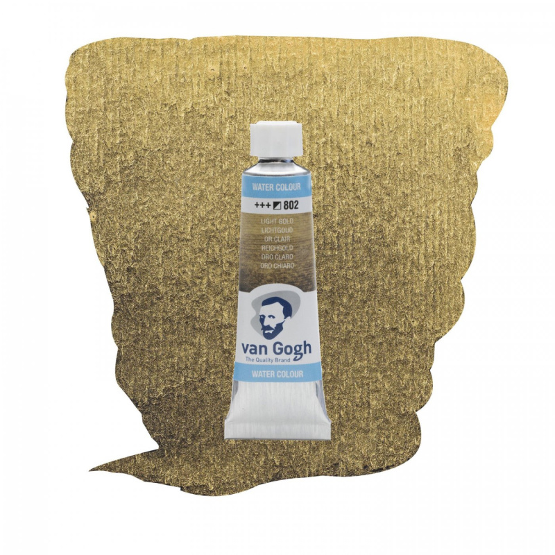 Akvarelová farba Van Gogh od holandského výrobcu Royal Talens v kovovej tube s objemom 10 ml sú brilantné akvarelové farby vhodné ako pre študentov, tak