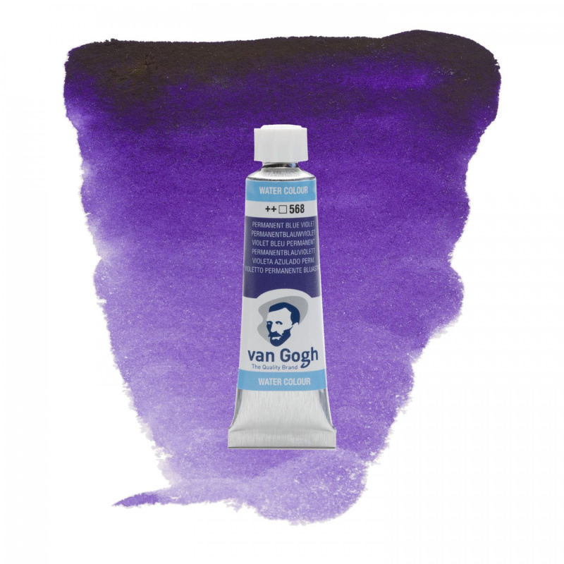 Akvarelová farba Van Gogh od holandského výrobcu Royal Talens v kovovej tube s objemom 10 ml sú brilantné akvarelové farby vhodné ako pre študentov, tak