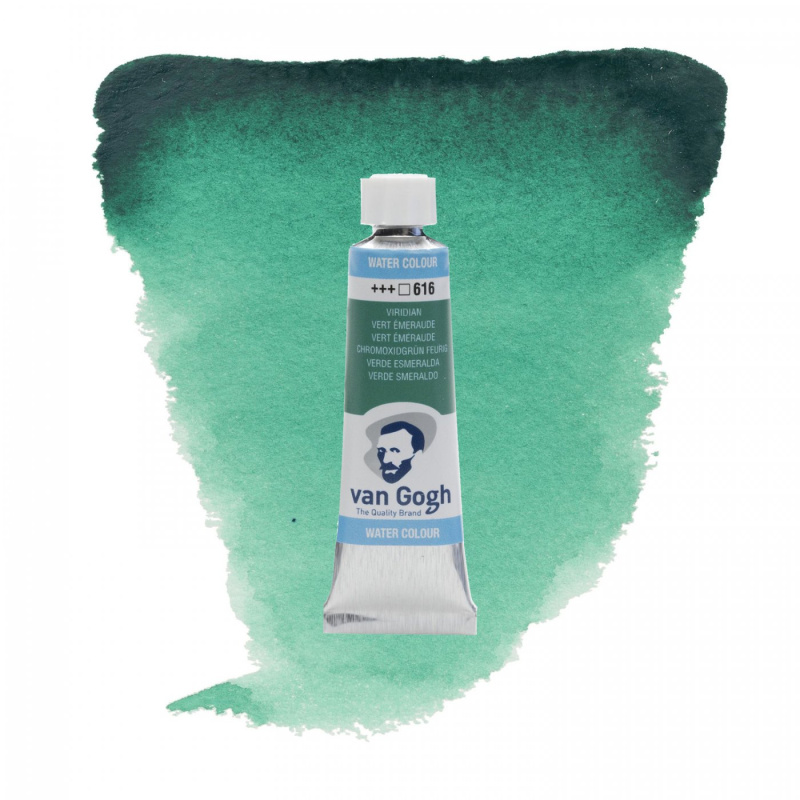 Akvarelová farba Van Gogh od holandského výrobcu Royal Talens v kovovej tube s objemom 10 ml sú brilantné akvarelové farby vhodné ako pre študentov, tak