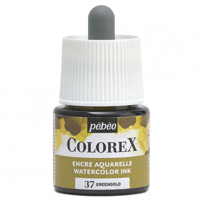 COLOREX od Pebeo je priehľadný atrament na akvarel na báze farbiva. Má extrémne jasné farby, zamatový povrch a dokonale jednotné sýte odtiene. Farby sa