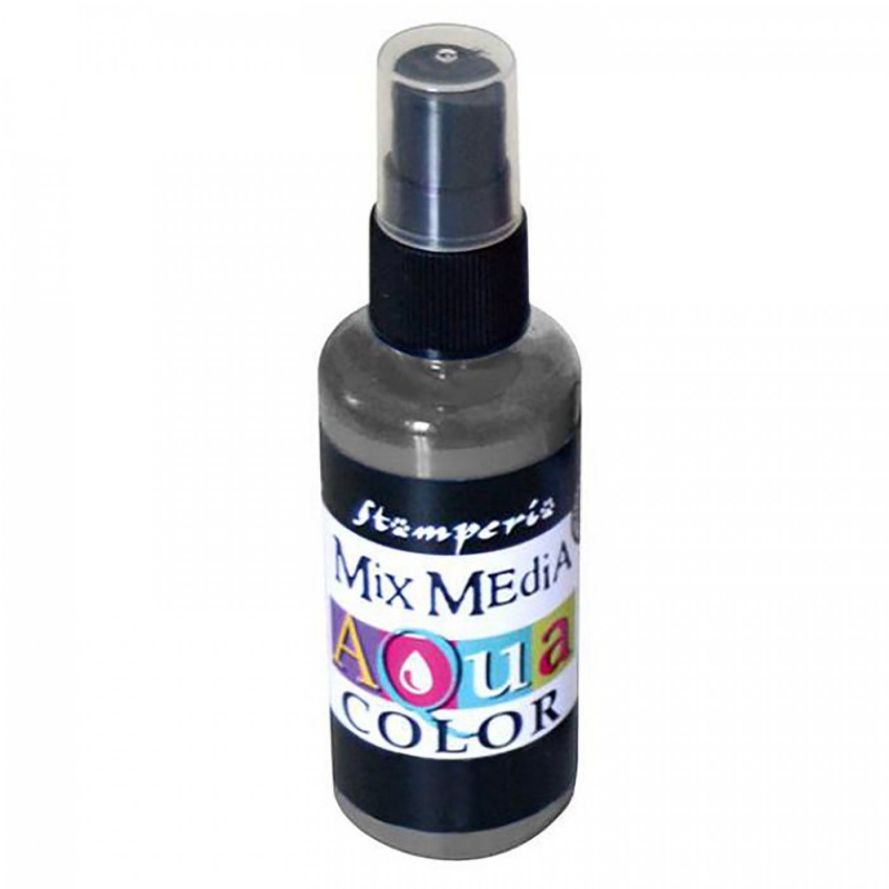 Farba na vodnej báze v spreji ( Aquacolor spray ) je netoxická, určená na všetky porézne materiály ako napr. papier, drevo,...Nie je vhodná na sklo a g�