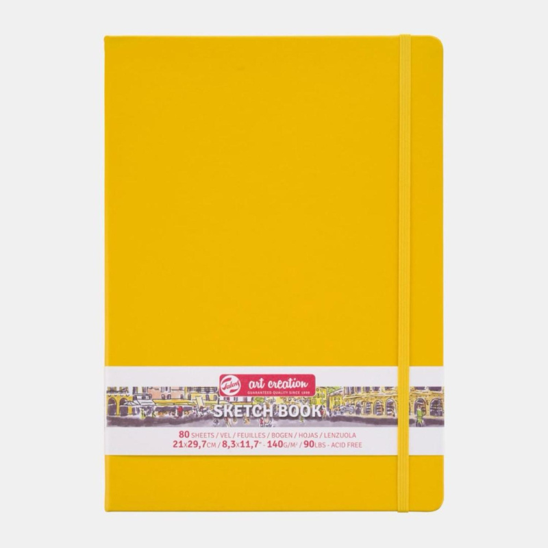 ArtCreation blok na skicovanie s béžovými papiermi poslúži najmä pri práci so suchými umeleckými technikami. Kvalitný, stabiliný, výdatný papier, n