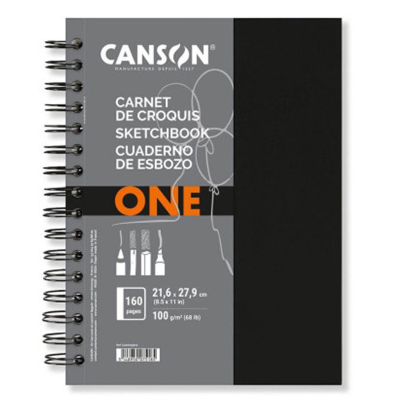 Artbook skicár značky Canson poslúži pri kreslení a skicovaní na cestách. Zmestíte ho aj do tašky, pretože má praktický rozmer A4.  Navyše má ski