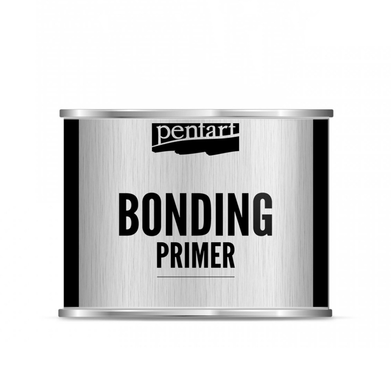 Bonding primer alebo lepiaci primer značky Pentart je farba na vodnej báze určená na ošetrenie ťažko maľovateľných povrchov, ktorá zabezpečí silnú