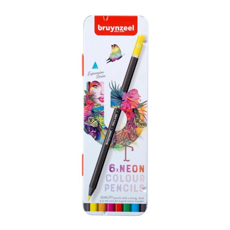 Sada Bruynzeel pasteliek v neónových odtieňoch, ktoré potešia všetkých umelcov, študentov i deti. Skvelo padnú do rúk malým aj veľkým. Výber neón