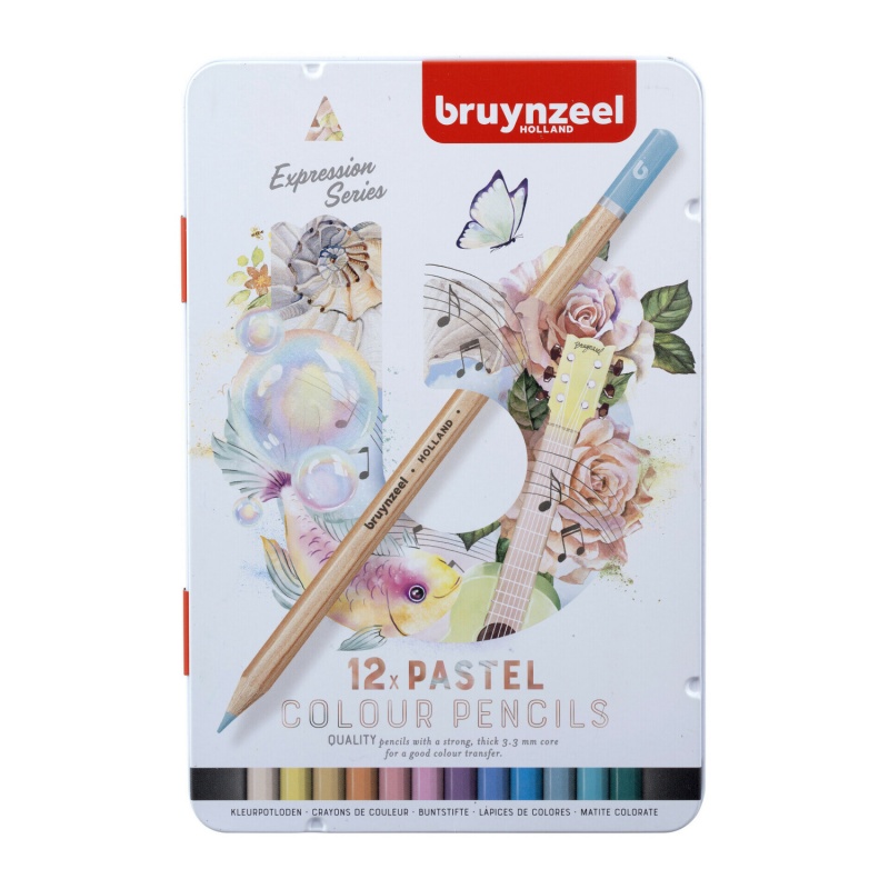 Bruynzeel pastelky sú farebné pastelky, ktoré potešia nenáročných umelcov, študentov a deti. Skvelo padnú do rúk malým aj veľkým. Výber svetlejš