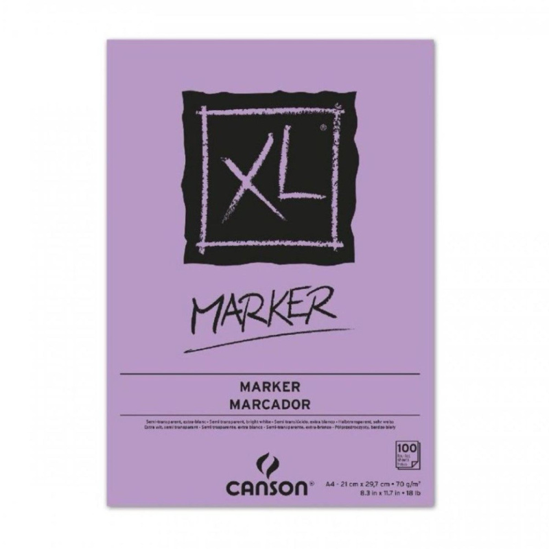 Canson XL Marker – profesionálny blok na fixky, markery a ilustráciu. Canson XL Marker je kvalitný marker blok navrhnutý pre ilustrátorov, dizajnérov, �