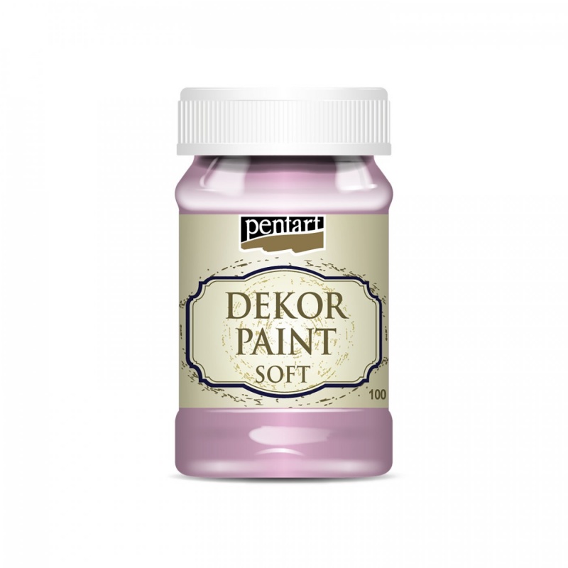 Farby Dekor Paint Soft od Pentart sú novinkou roku 2015. Dekor Paint je rýchloschnúca kriedová farba na vodnej báze s vynikajúcou krycou schopnosťou. Vď