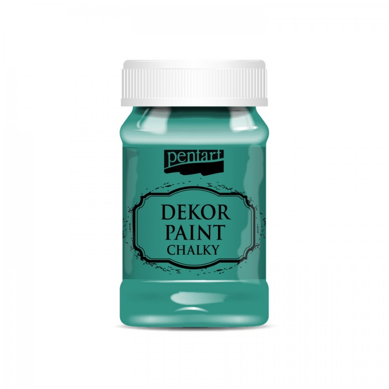 Dekor Paint Soft od Pentart je rýchloschnúca kriedová farba na vodnej báze s vynikajúcou krycou schopnosťou. Vďaka svojmu špeciálnemu zloženiu vytvár