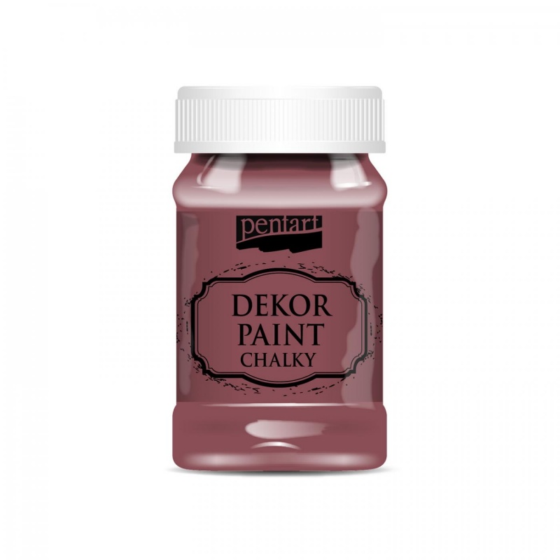 Dekor Paint Soft od Pentart je rýchloschnúca kriedová farba na vodnej báze s vynikajúcou krycou schopnosťou. Vďaka svojmu špeciálnemu zloženiu vytvár