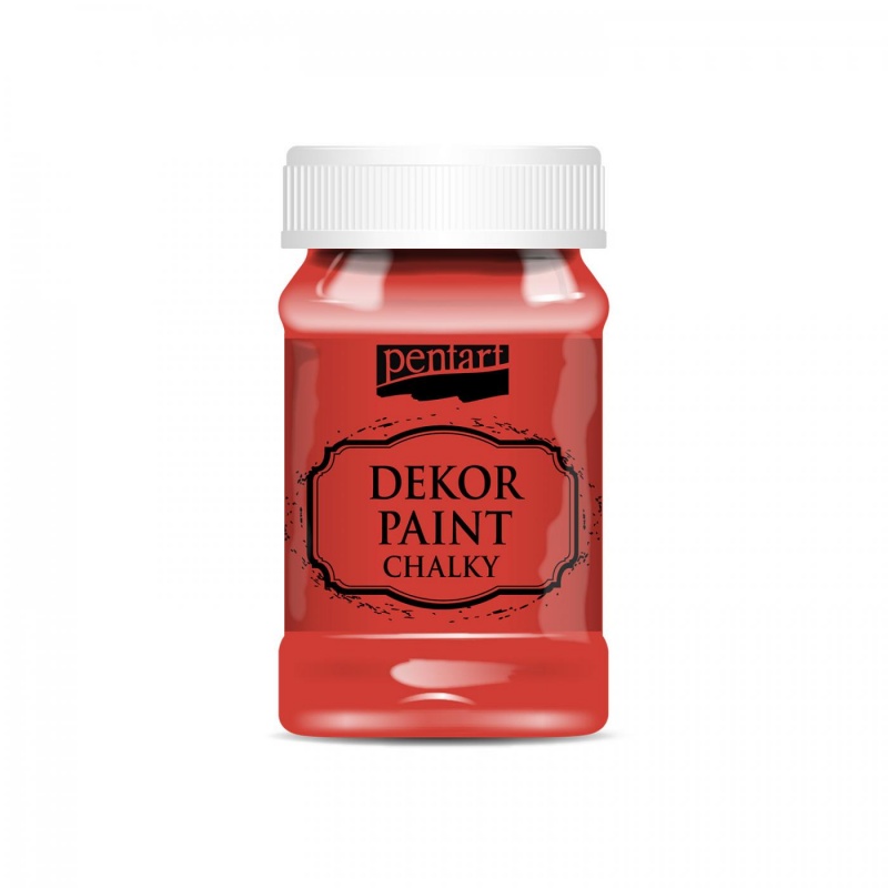 Dekor Paint Soft od Pentart je rýchloschnúca kriedová farba na vodnej báze s vynikajúcou krycou schopnosťou. Vďaka svojmu špeciálnemu zloženiu vytvár