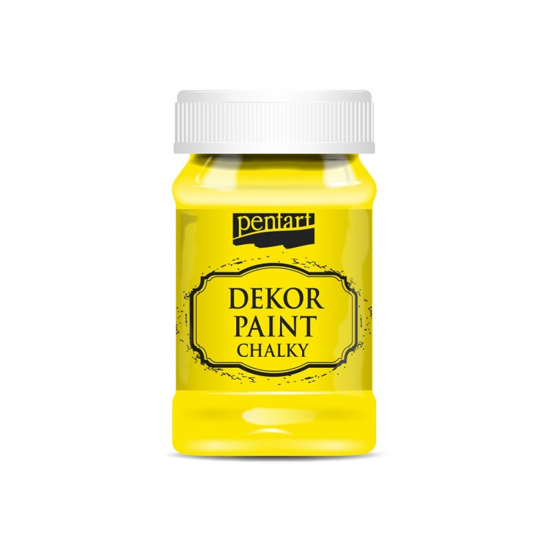 Dekor Paint Soft od Pentart je rýchloschnúca kriedová farba na vodnej báze s vynikajúcou krycou schopnosťou. Vďaka svojmu špeciálnemu zloženiu vytvár