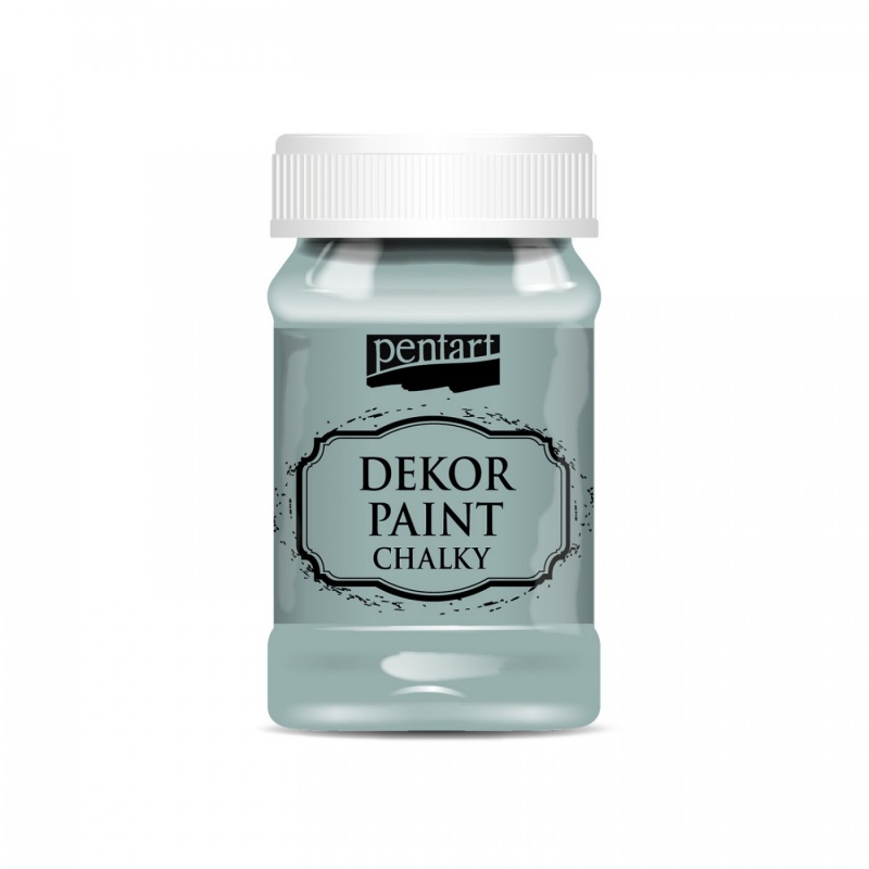 Dekor Paint Soft od Pentart je rýchloschnúca kriedová farba na vodnej báze s vynikajúcou krycou schopnosťou. Vďaka svojmu špeciálnemu zloženiu vytvár