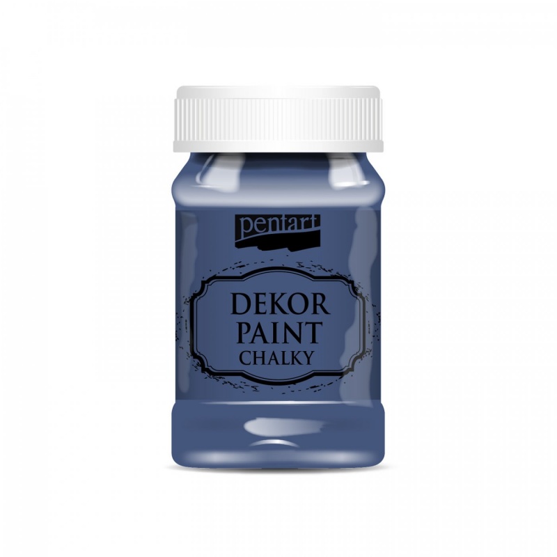 Dekor Paint Soft od Pentart je rýchloschnúca kriedová farba na vodnej báze s vynikajúcou krycou schopnosťou. Vďaka svojmu špeciálnemu zloženiu vytvár