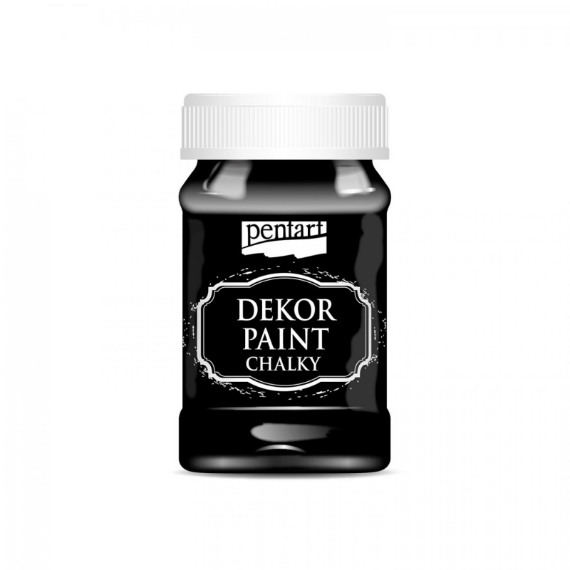 Dekor Paint Soft od Pentart je rýchloschnúca kriedová farba na vodnej báze s vynikajúcou krycou schopnosťou. Vďaka svojmu špeciálnemu zloženiu vytvár