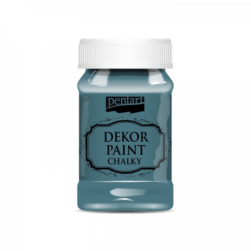 Farby Dekor Paint Soft od Pentart sú novinkou roku 2015. Dekor Paint je rýchloschnúca kriedová farba na vodnej báze s vynikajúcou krycou schopnosťou. Vď