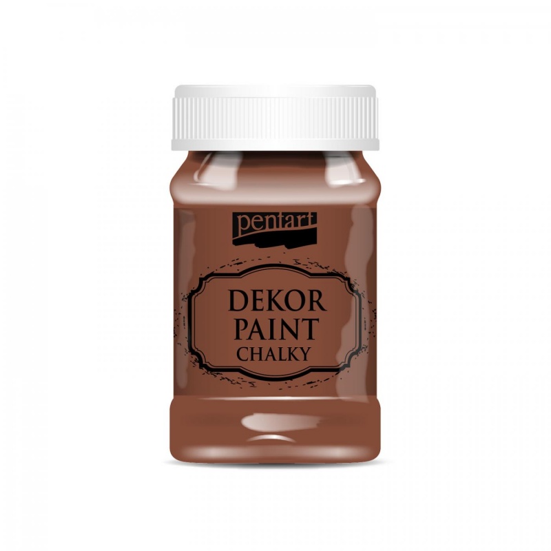 Dekor Paint Soft od Pentart je rýchloschnúca kriedová farba na vodnej báze s vynikajúcou krycou schopnosťou. Vďaka svojmu špeciálnemu zloženiu vytvár