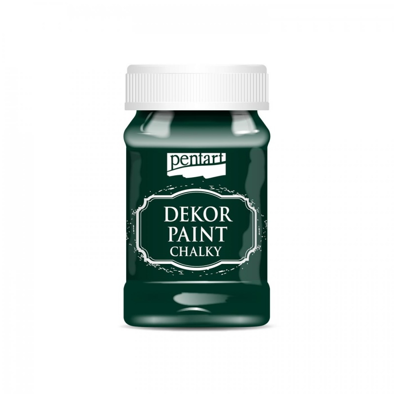 Dekor Paint Soft od Pentart je rýchloschnúca kriedová farba na vodnej báze s vynikajúcou krycou schopnosťou. Vďaka svojmu špeciálnemu zloženiu vytvár