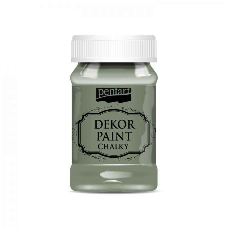 Dekor Paint Soft od Pentart je rýchloschnúca kriedová farba na vodnej báze s vynikajúcou krycou schopnosťou. Vďaka svojmu špeciálnemu zloženiu vytvár