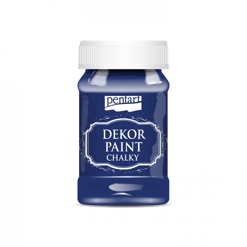 Dekor Paint Soft od Pentart je rýchloschnúca kriedová farba na vodnej báze s vynikajúcou krycou schopnosťou. Vďaka svojmu špeciálnemu zloženiu vytvár