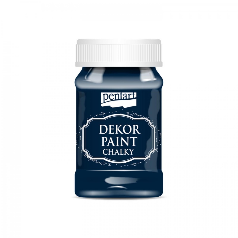 Dekor Paint Soft od Pentart je rýchloschnúca kriedová farba na vodnej báze s vynikajúcou krycou schopnosťou. Vďaka svojmu špeciálnemu zloženiu vytvár