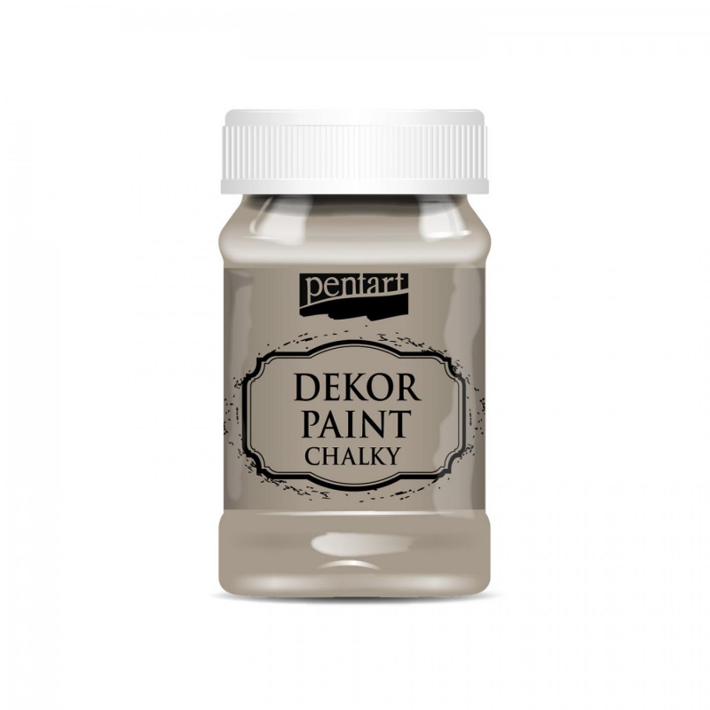Dekor Paint Soft od Pentart je rýchloschnúca kriedová farba na vodnej báze s vynikajúcou krycou schopnosťou. Vďaka svojmu špeciálnemu zloženiu vytvár