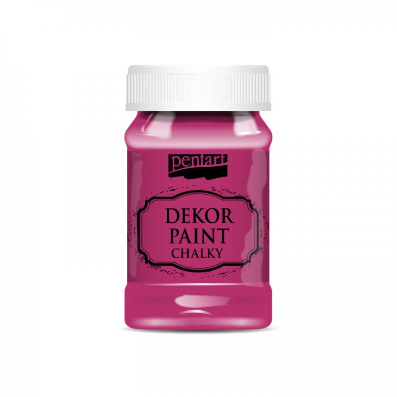 Dekor Paint Soft od Pentart je rýchloschnúca kriedová farba na vodnej báze s vynikajúcou krycou schopnosťou. Vďaka svojmu špeciálnemu zloženiu vytvár