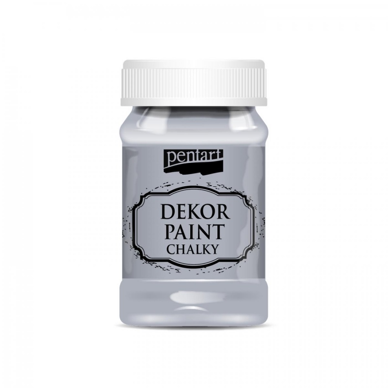 Dekor Paint Soft od Pentart je rýchloschnúca kriedová farba na vodnej báze s vynikajúcou krycou schopnosťou. Vďaka svojmu špeciálnemu zloženiu vytvár