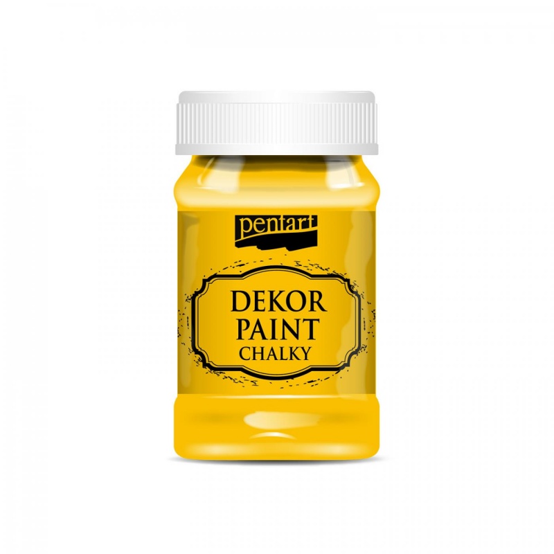 Dekor Paint Soft od Pentart je rýchloschnúca kriedová farba na vodnej báze s vynikajúcou krycou schopnosťou. Vďaka svojmu špeciálnemu zloženiu vytvár