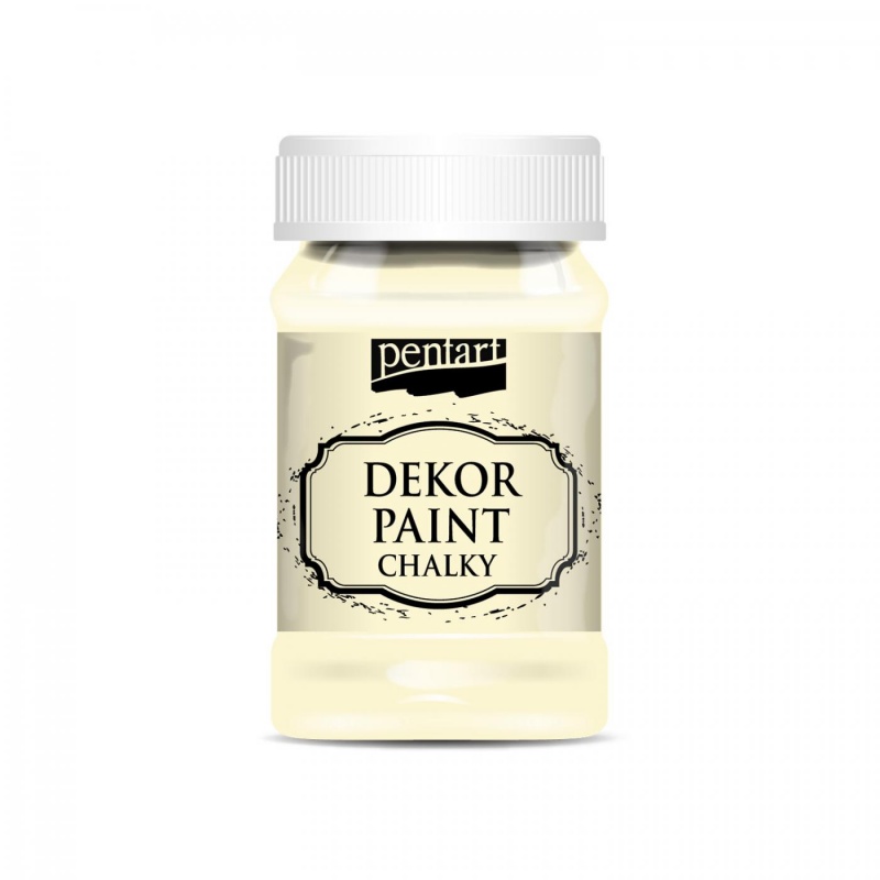 Farby Dekor Paint Soft od Pentart sú novinkou roku 2015. Dekor Paint je rýchloschnúca kriedová farba na vodnej báze s vynikajúcou krycou schopnosťou. Vď