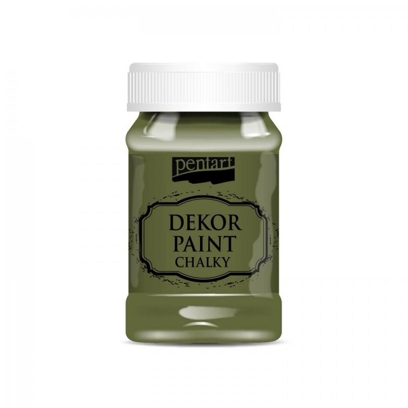 Dekor Paint Soft od Pentart je rýchloschnúca kriedová farba na vodnej báze s vynikajúcou krycou schopnosťou. Vďaka svojmu špeciálnemu zloženiu vytvár