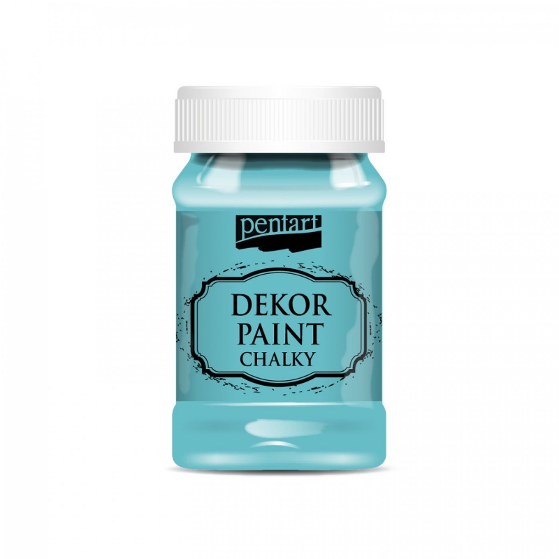 Dekor Paint Soft od Pentart je rýchloschnúca kriedová farba na vodnej báze s vynikajúcou krycou schopnosťou. Vďaka svojmu špeciálnemu zloženiu vytvár