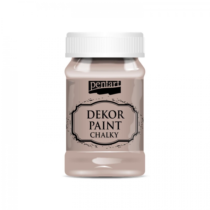 Farby Dekor Paint Soft od Pentart sú novinkou roku 2015. Dekor Paint je rýchloschnúca kriedová farba na vodnej báze s vynikajúcou krycou schopnosťou. Vď