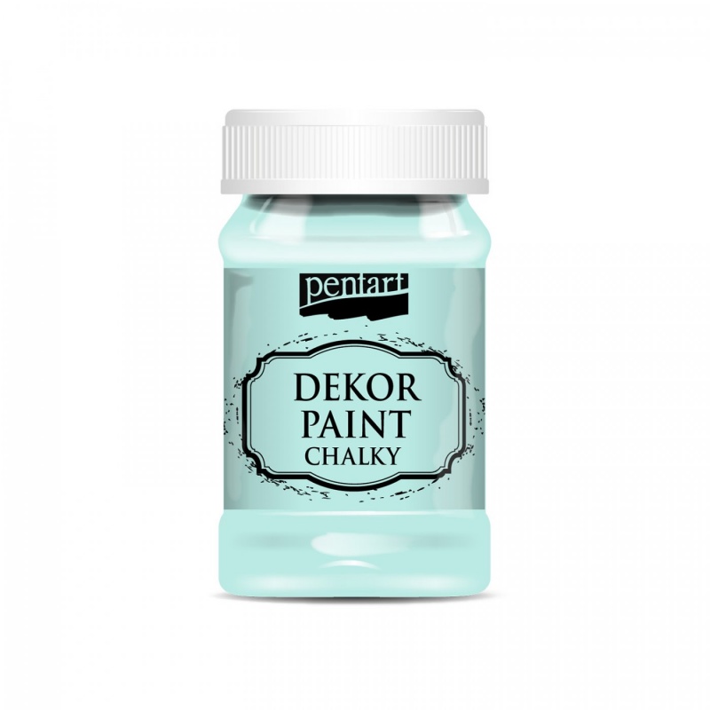 Dekor Paint Soft od Pentart je rýchloschnúca kriedová farba na vodnej báze s vynikajúcou krycou schopnosťou. Vďaka svojmu špeciálnemu zloženiu vytvár