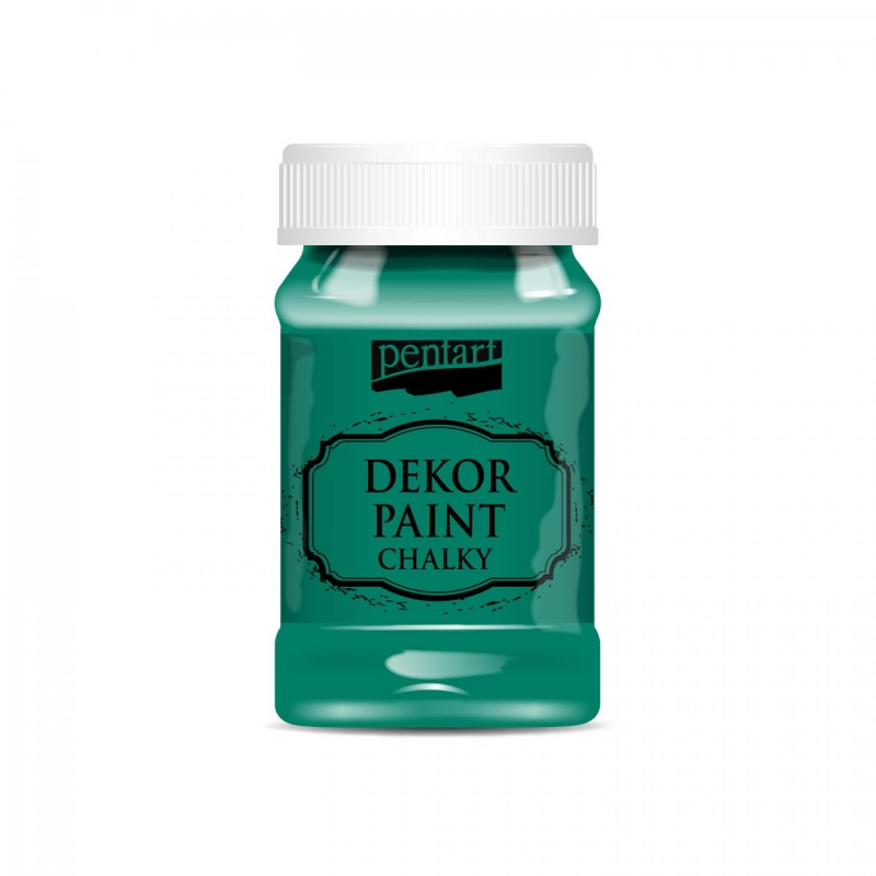 Dekor Paint Soft od Pentart je rýchloschnúca kriedová farba na vodnej báze s vynikajúcou krycou schopnosťou. Vďaka svojmu špeciálnemu zloženiu vytvár