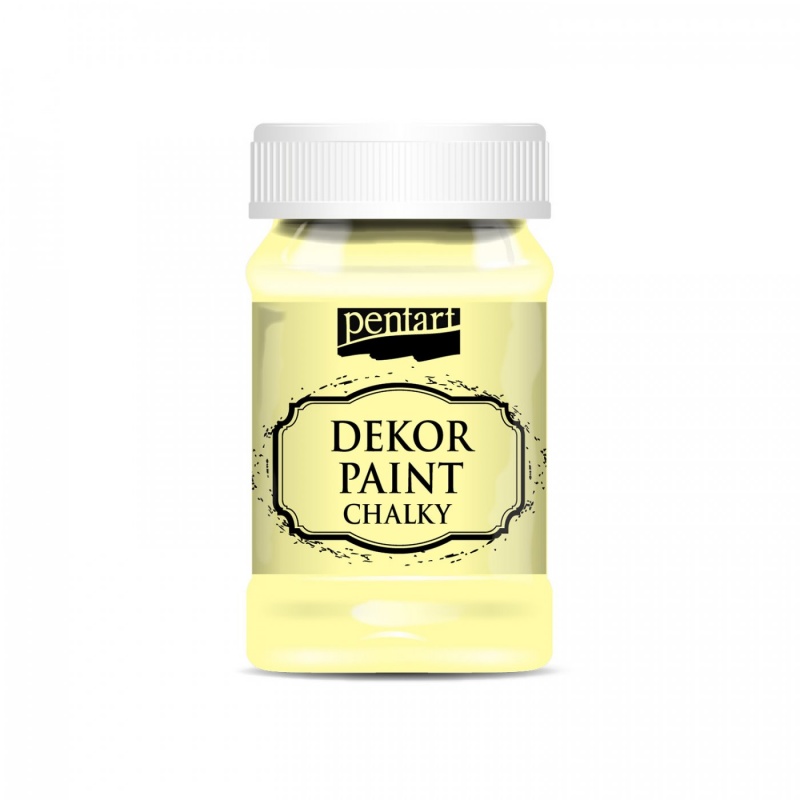 Farby Dekor Paint Soft od Pentart sú novinkou roku 2015. Dekor Paint je rýchloschnúca kriedová farba na vodnej báze s vynikajúcou krycou schopnosťou. Vď